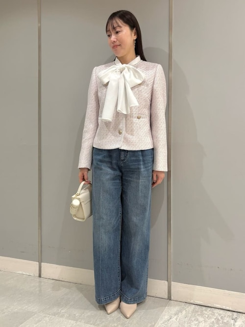 ビッグリボンセミシアーブラウス（シャツ/ブラウス）｜CELFORD（セル