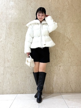 「CELFORD（セルフォード）の【リュタン】ビジュースタッズポシェット（ショルダーバッグ）」を使った、CELFORDさん（レディース・161cm）の秋コーディネート