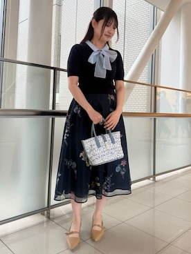 「CELFORD（セルフォード）のアイテム」を使った、CELFORDさん（レディース・160cm）の春コーディネート