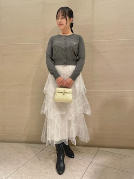 「アイテム（ルームウェア）」を使った、CELFORDさん（レディース・163cm）の夏コーディネート