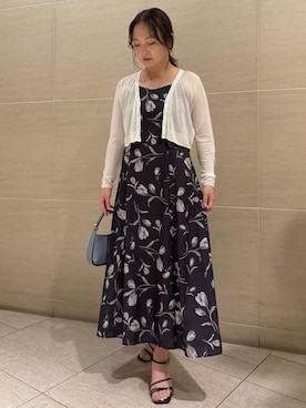 「ディリーコーディネート」｜「アイテム（ワンピース/ドレス）」を使った、CELFORDさん（レディース・158cm）の夏コーディネート