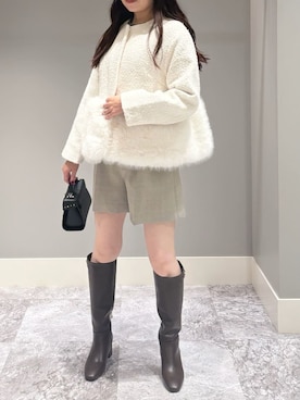 「CELFORD（セルフォード）のアイテム（ショルダーバッグ）」を使った、CELFORDさん（レディース・160cm）の秋コーディネート