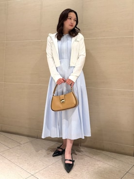 「CELFORD（セルフォード）のアイテム」を使った、CELFORDさん（レディース・158cm）の春コーディネート