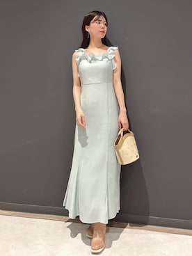 「ディリーコーディネート」｜「アイテム（アクセサリー）」を使った、CELFORDさん（レディース・158cm）の夏コーディネート
