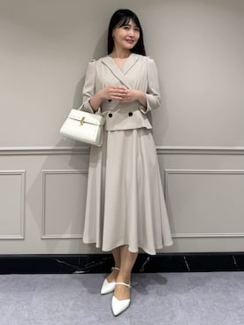 「CELFORD（セルフォード）のアイテム（ショルダーバッグ）」を使った、CELFORDさん（レディース・160cm）の秋コーディネート