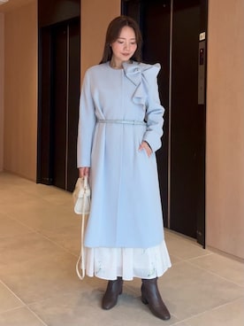 「CELFORD（セルフォード）のアイテム」を使った、CELFORDさん（レディース・157cm）の秋コーディネート