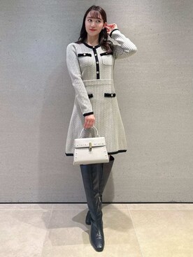 「CELFORD（セルフォード）のアイテム（ショルダーバッグ）」を使った、CELFORDさん（レディース・154cm）の秋コーディネート