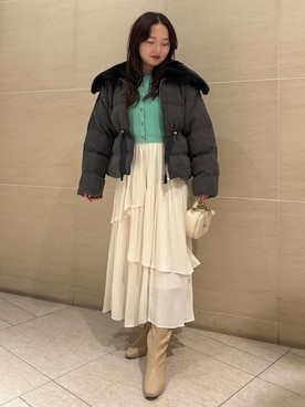 CELFORDさん（レディース・158cm）の冬コーディネート