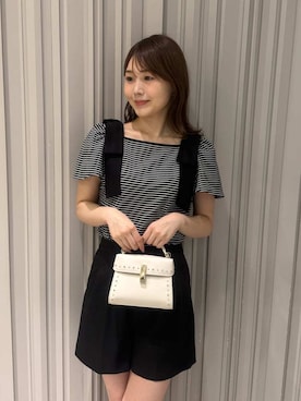 「ディリーコーディネート」｜「アイテム（パンツ）」を使った、CELFORDさん（レディース・160cm）の夏コーディネート