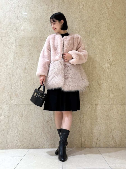 CELFORD デザインノースリーブプリーツニットワンピース 専用】セル