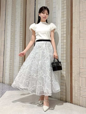 「CELFORD（セルフォード）のアイテム」を使った、CELFORDさん（レディース・158cm）の夏コーディネート