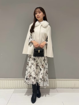 CELFORD（セルフォード）の「花柄フロッキードッキングOP