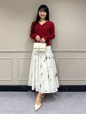 「CELFORD（セルフォード）のアイテム（ショルダーバッグ）」を使った、CELFORDさん（レディース・160cm）の秋コーディネート
