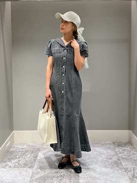 「CELFORD（セルフォード）のアイテム（帽子）」を使った、CELFORDさん（レディース・158cm）の春コーディネート