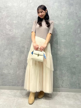 「CELFORD（セルフォード）のアイテム」を使った、CELFORDさん（レディース・148cm）の秋コーディネート