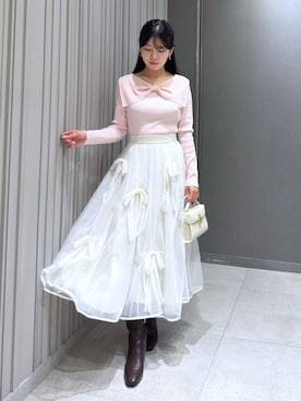 「CELFORD（セルフォード）のアイテム」を使った、CELFORDさん（レディース・158cm）の秋コーディネート