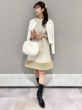 「アイテム（ルームウェア/パジャマ）」を使った、CELFORDさん（レディース・158cm）の秋コーディネート