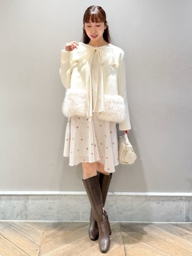 「CELFORD（セルフォード）のアイテム（ショルダーバッグ）」を使った、CELFORDさん（レディース・159cm）の秋コーディネート