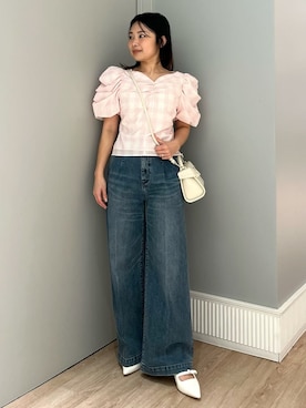 「CELFORD（セルフォード）のアイテム」を使った、CELFORDさん（レディース・152cm）の春コーディネート