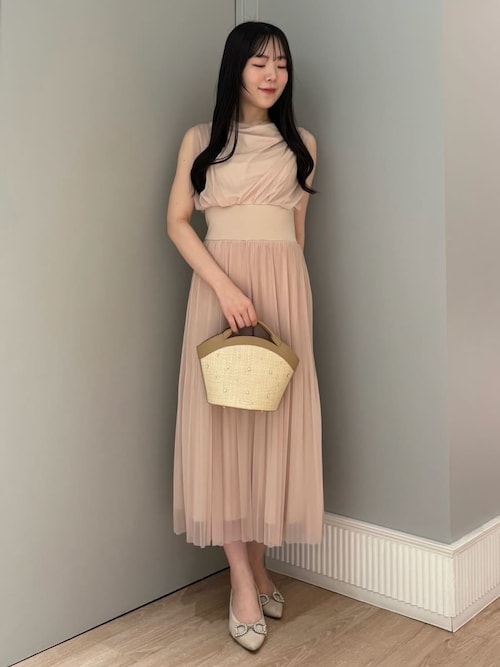 セール】ドレープカットソーワンピース（ワンピース）｜CELFORD（セル