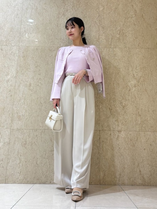 CELFORD（セルフォード）チャームポケットカーディガン　グレー チャームポケットカーディガン（ルームウェア/パジャマ