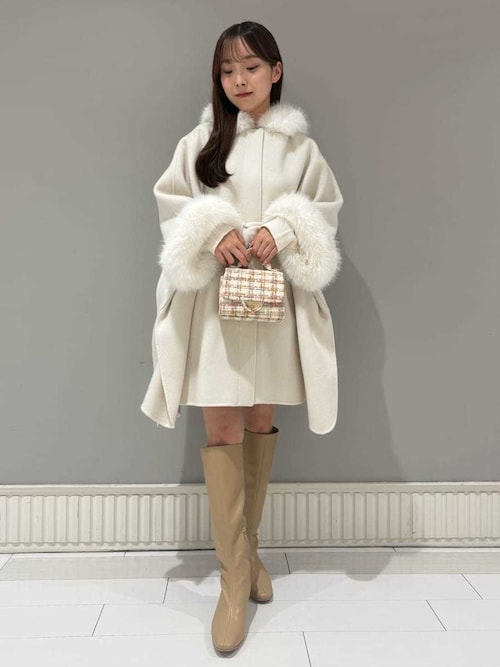 ファーポンチョコート（ポンチョ）｜CELFORD（セルフォード）の