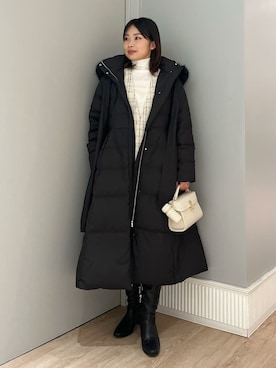 「アイテム（マスク）」を使った、CELFORDさん（レディース・152cm）の秋コーディネート