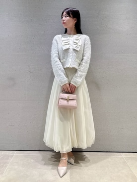 「アイテム（ノーカラージャケット）」を使った、CELFORDさん（レディース・158cm）の夏コーディネート