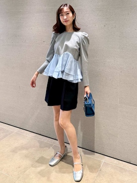 「CELFORD（セルフォード）のアイテム」を使った、CELFORDさん（レディース・159cm）の冬コーディネート