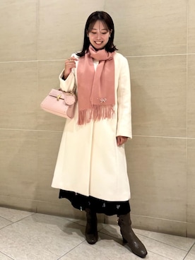 「アイテム（キーケース/キーアクセサリー）」を使った、CELFORDさん（レディース・158cm）の秋コーディネート