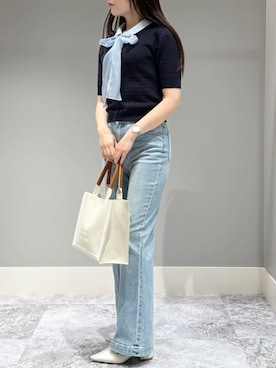 「CELFORD（セルフォード）のアイテム」を使った、CELFORDさん（レディース・160cm）の春コーディネート