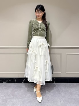 「CELFORD（セルフォード）のアイテム」を使った、CELFORDさん（レディース・160cm）の秋コーディネート