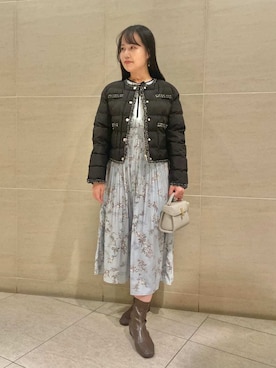 「アイテム（キーケース/キーアクセサリー）」を使った、CELFORDさん（レディース・163cm）の冬コーディネート