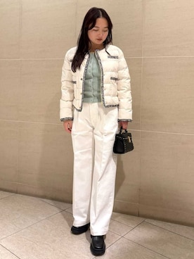 「CELFORD（セルフォード）のアイテム」を使った、CELFORDさん（レディース・158cm）の冬コーディネート