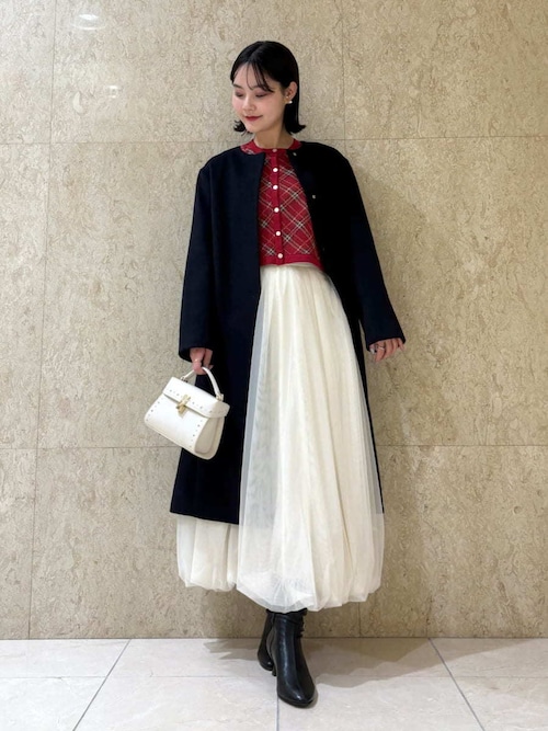 美品✨人気 高級感 セルフォード バックタックノーカラーコート ネイビー 38 Amazon.co.jp: [セルフォード] バックタックノーカラーコート