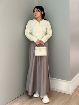 「CELFORD（セルフォード）のアイテム」を使った、CELFORDさん（レディース・152cm）の冬コーディネート