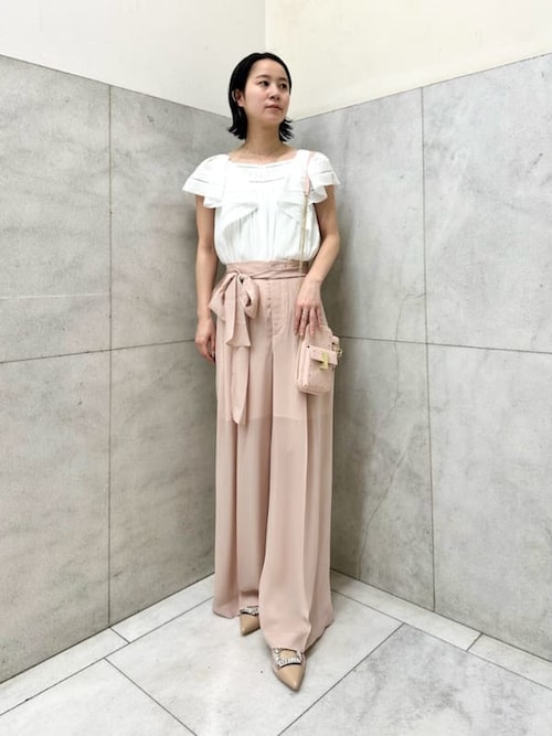 レースインサートブラウス(ブラウス・シャツ)｜TOPS（トップス