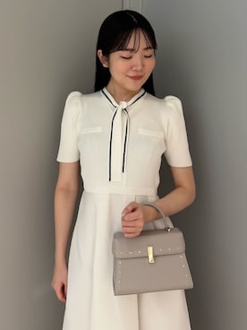「CELFORD（セルフォード）のアイテム（ワンピース）」を使った、CELFORDさん（レディース・165cm）の夏コーディネート