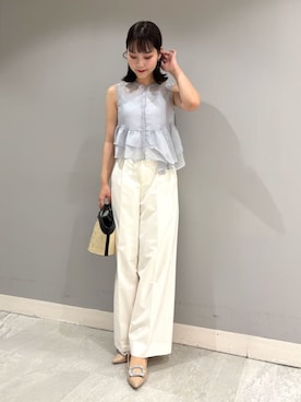 「ディリーコーディネート」｜CELFORDさん（レディース・161cm）の夏コーディネート
