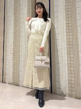 「アイテム（キーケース/キーアクセサリー）」を使った、CELFORDさん（レディース・154cm）の冬コーディネート