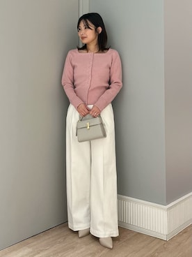 「アイテム（財布/小物）」を使った、CELFORDさん（レディース・152cm）の冬コーディネート