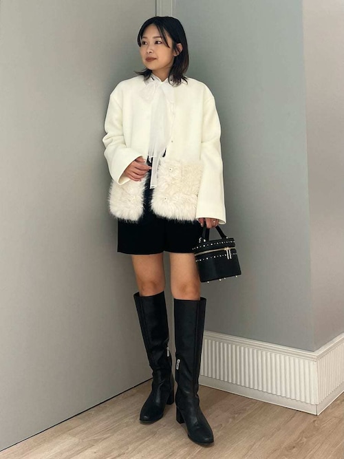 セール】ニットコンビレイヤードフレアブラウス（シャツ/ブラウス