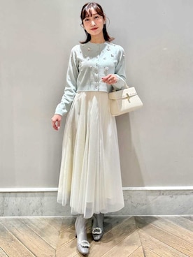 「CELFORD（セルフォード）のアイテム（ショルダーバッグ）」を使った、CELFORDさん（レディース・159cm）の秋コーディネート