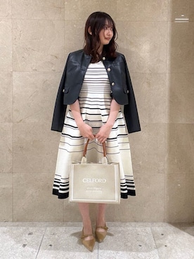 CELFORDさん（レディース・160cm）の冬コーディネート