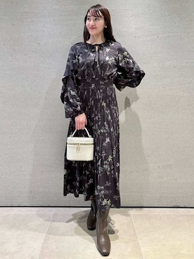 「CELFORD（セルフォード）のアイテム」を使った、CELFORDさん（レディース・154cm）の冬コーディネート