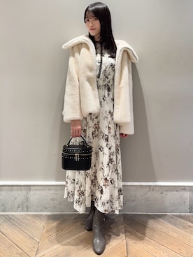 「CELFORD（セルフォード）のアイテム（ショルダーバッグ）」を使った、CELFORDさん（レディース・156cm）の秋コーディネート