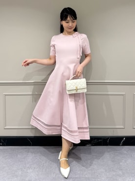 CELFORD（セルフォード）の「パールドットドレス（ワンピース）」 - WEAR