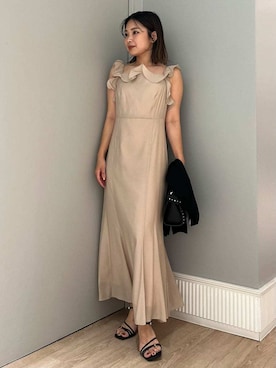 「ディリーコーディネート」｜「アイテム（ワンピース/ドレス）」を使った、CELFORDさん（レディース・152cm）の夏コーディネート
