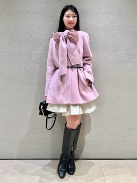 「CELFORD（セルフォード）のアイテム」を使った、CELFORDさん（レディース・158cm）の秋コーディネート