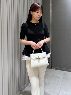 「CELFORD（セルフォード）のアイテム」を使った、CELFORDさん（レディース・158cm）の春コーディネート